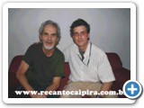 Cláudio Weizmann com Renato Teixeira, Catalão-GO, Orquestra Nova Vida, 2004