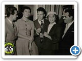 Luiz Vieira, Inezita Barroso, Luiz Delfino, Marlene e Hervê Cordovil em 1955