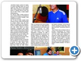 Reportagem com o compositor Muniz Teixeira, na Revista Canta Sul Vol. 08