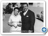Teddy Vieira casou-se com América Risso em 1957