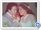 Casamento de Adelmo Arcoverde e Dulcinéa Uchôa Arcoverde em 1984