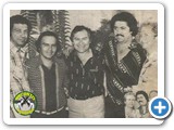 Carlito, Baduy e Nhozinho com Odair Corona e Luis Bordon