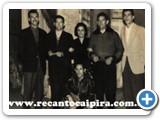 Sanfoneiro Pirigoso, Tonico, ..., Tinoco, Carlito Martins e Chiquinho (agachado)na Década de 50