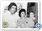 Antonio Jacob e sua esposa Marina Terezan com seu filho caçula José Antonio Jacob, no ano de 1971