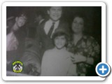 Luis Bordon com sua Família (Luisinho, Madel e Teresa)