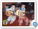 Luis Gustavo e Luis Augusto com 3 Anos