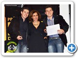 Otávio Augusto e Gabriel recebendo o Prêmio Rozini de Excelência da Viola Caipira - 002